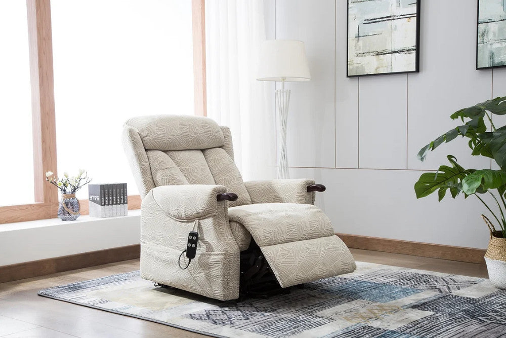 The Assisted Living Range Dominica Dual Motor Riser Recliner Chair Jaspers of Hinckley Ltd